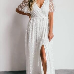 Baltic Born Marseille Embossed Maxi Dress